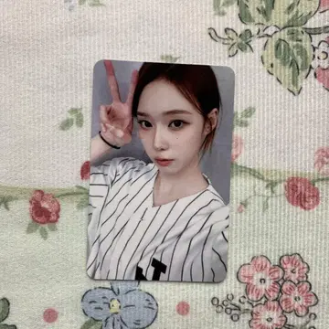 aespa karina Better Things 트레이딩 카드 윈터 야구