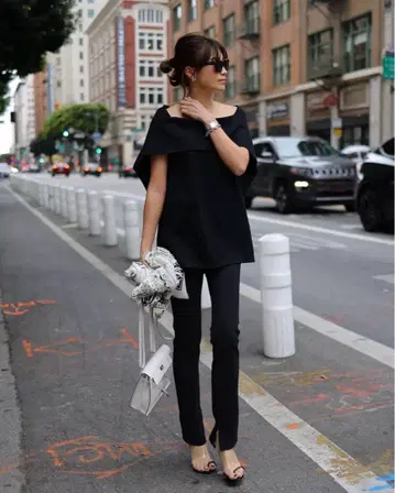 Gypsohila 집소필라 Oyster Tops 오이스터 상의 블랙