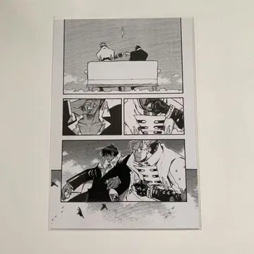 트라이건 TRIGUN 콜라보 카페 오사카 엽서 포스카