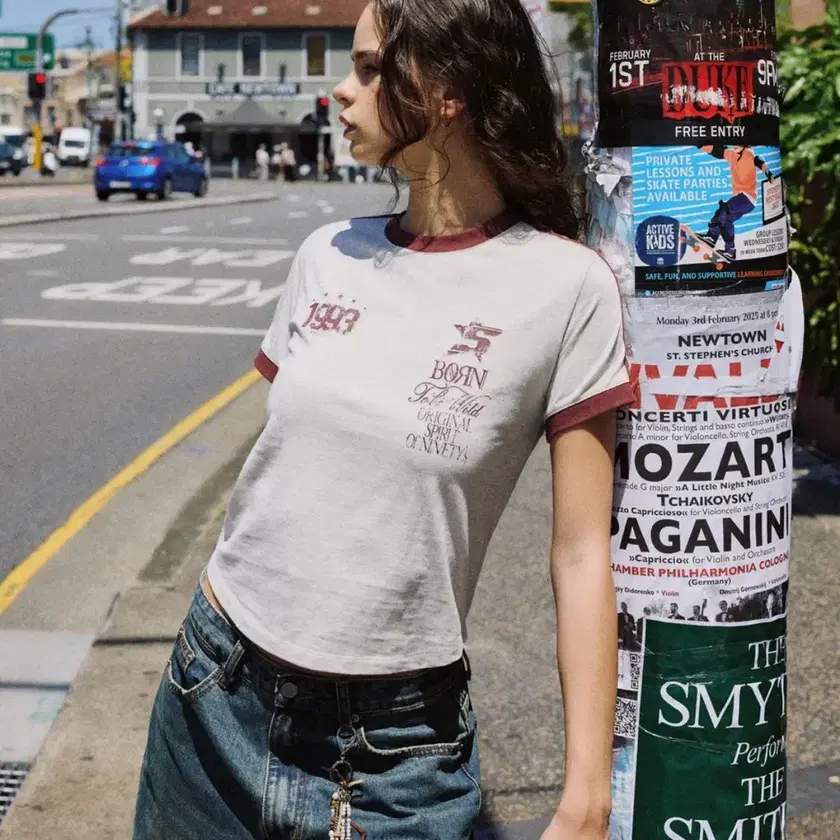 【1993studio】 93 Track Ringer T-Shirt / 追跡付 1993studio】25SS☆ 93 Track Ringer T-Shirt (1993studio/T
