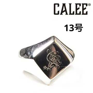 CALEE DIAMOND PINKY RING 실버 다이아몬드 모양 반지