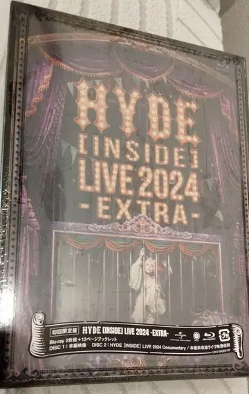 초회 HYDE INSIDE LIVE 2024 - EXTRA Blu-ray