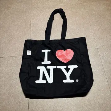 I love ny 아이러브뉴욕 토트백 블랙 블랙
