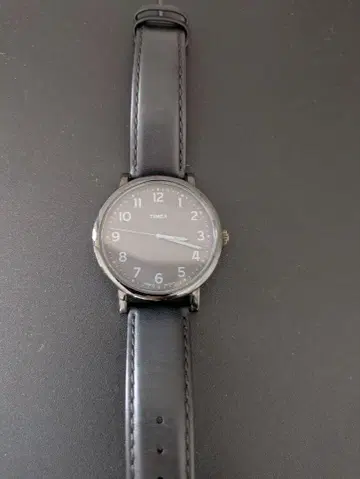 TIMEX 손목시계 WR30M CR2016CELL 블랙