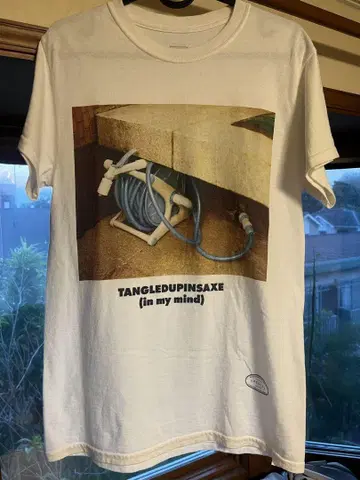 TANGTANG 그래픽 티셔츠 화이트