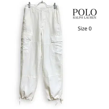 현행 택 POLO 폴로 랄프 로렌 린넨 카고 팬츠