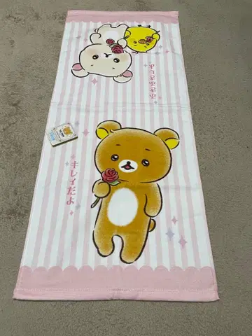 빌리지 뱅가드 리락쿠마 타월 페이스 타월 새상품 코리락쿠마