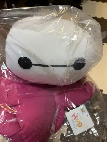 Disney 베이맥스 비즈 쿠션 봉제 인형 새상품 찹쌀떡 쿠션