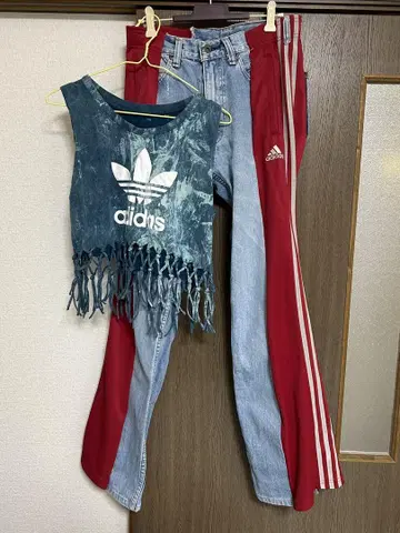 adidas 데님 리메이크 세트 LEVI'S 재구축