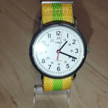 배터리 교환 완료 TIMEX 손목시계 WR30M 남성용