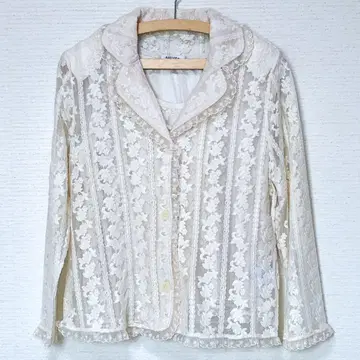 MAREAM 마림 레이스 앙상블 L 사이즈 자켓 미사용 한국