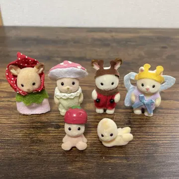 실바니안 패밀리 요정의 비밀의 나무 기프트 세트 인형