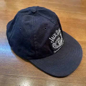Jack Daniel's 잭 다니엘 캡 블랙 로고 자수