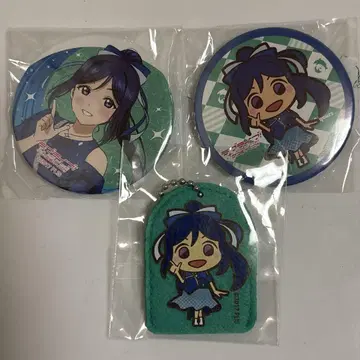 마츠우라 카난 펠트 퍼펫 캔뱃지 러브라이브 Aqours