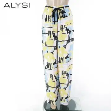 새상품 아리지 ALYSI 이지 팬츠 42 EPT1004 L 사이즈 광택