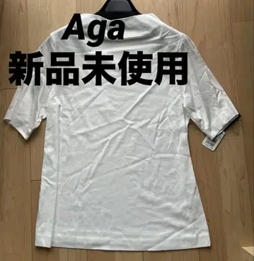 [미사용 새상품] Aga 아가 하프넥 티셔츠 야마다야 정가 10500엔