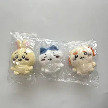 치이카와 (먼작귀) 앉은 봉제 인형 우자기, 하치와레, 시사