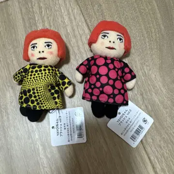 쿠사마 야요이 YAYOI 야요이짱 플러시 인형 마스코트 사진 2개