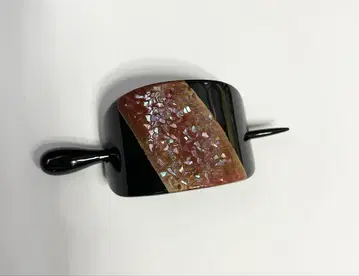 머리핀 류큐 칠기 블랙 컬러
