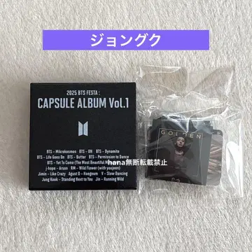 2025 BTS FESTA 캡슐 앨범 정국 미개봉 새상품