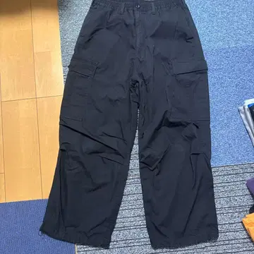 카고 팬츠 블랙 카키 2개 세트