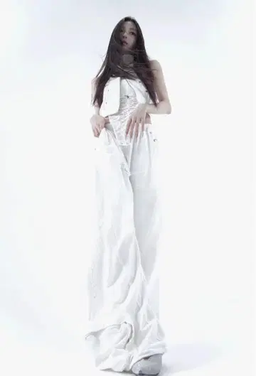 THEREDTHREAD S POCKET PANTS LONG WHITE