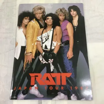 RATT(래트) JAPAN TOUR 1987 팜플렛