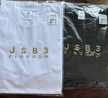 JSB KINGDOM 티셔츠/XL 사이즈 2개 세트