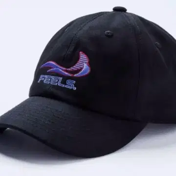 즉시 완판 FEELS. LOGO CAP BLACK