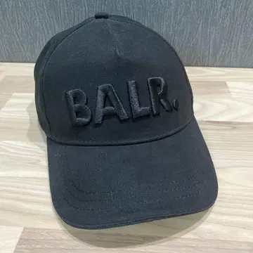 BALR. 블랙 야구 모자