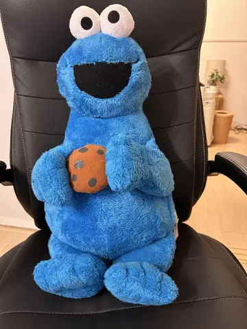 쿠키 몬스터 봉제 인형 약 50cm
