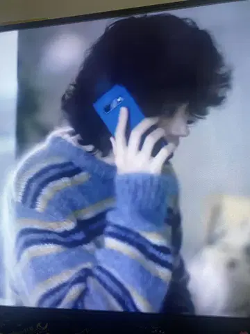 스다 마사키 착용 CM MCMN SWDN 모헤어 니트