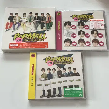 나니와 단시 POPMALL 3 형태 묶음 판매 CD+DVD