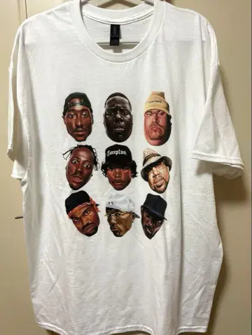 GILDAN 힙합 아티스트 티셔츠 길단 2pac 스눕