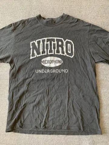 NITRO MICROPHONE UNDERGROUND 티셔츠 XL