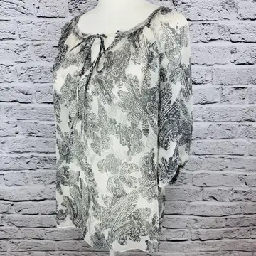 BANANA REPUBLIC 상의 페이즐리 무늬 사이즈 XS 601