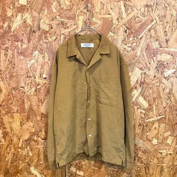 SONNY LABEL 써니 라벨 긴팔 셔츠 스무스 카멜 M