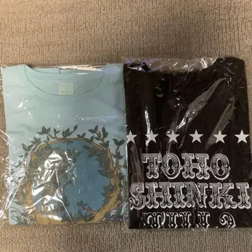 동방신기 티셔츠 2매 세트