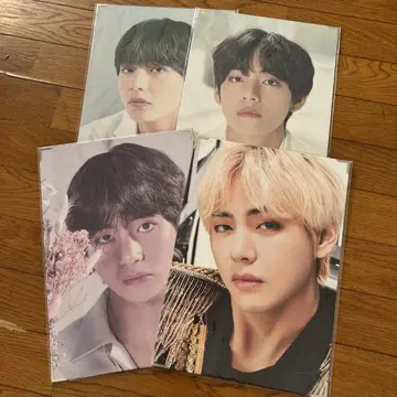 BTS PREMIUM PHOTO 뷔 V 4매 세트 공식