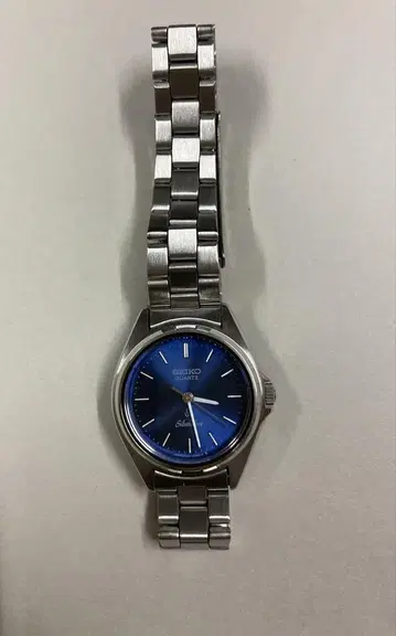 SEIKO 세이코 실버 웨이브 여성용 손목시계 쿼츠 빈티지