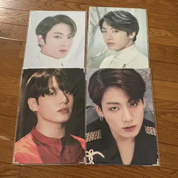 BTS PREMIUM PHOTO 정국 4매 세트 공식