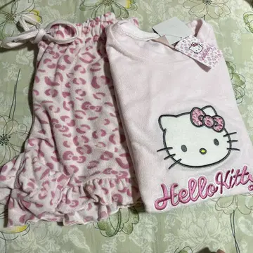 레오파드 무늬 키티 룸웨어 레오파드 무늬 갸루 키티 아베일