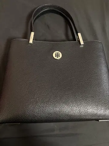 새상품급 / Tommy Hilfiger 블랙 토트백