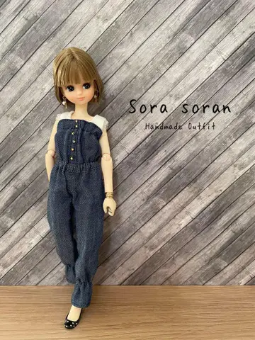 (1벌 한정판) soran 살로펫과 상의 세트 리카짱 퓨어니모