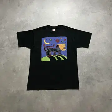 90s 빈티지 LIBERTY GRAPHICS 아트 티셔츠 티셔츠