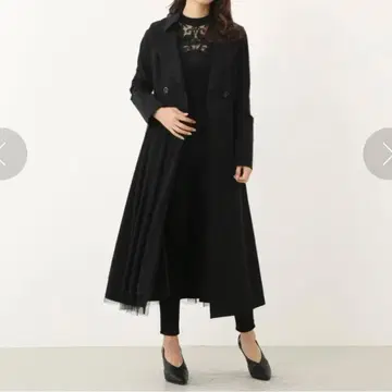 rienda 트렌치코트 블랙 S 사이즈
