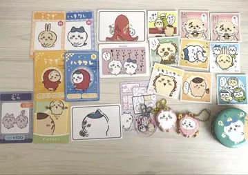 치이카와 (먼작귀) 씰 카드 참 묶음 판매