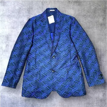 새상품 Blue Blue SATIN DAMASK JACQUARD 자켓