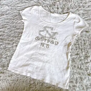 Y2K &by P&D 스팽글 로고 T 피치 T 치비 T 맥브링