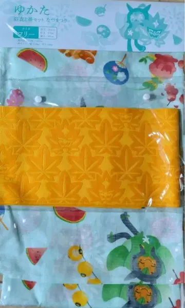 포켓몬 센터 오가폰 유카타 오비 세트 프리 사이즈